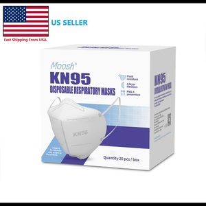 KN95 Disposable Respiratory Face Mask 20 PCs/box.